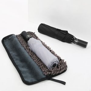Simple Design High Quality Wholesale Brands 10 Ribs More Stronger 23 inch Folding Umbrella for 2 People with Short Handle