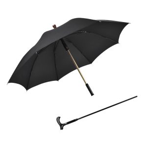 Innovative Straight Customized Logo Manual Detachable Walking Stick Umbrella Waterproof and Windproof Walking Umbrella