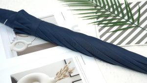 Double Layer Stick Umbrella Wooden Straight Umbrella