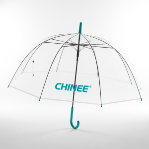 Customizable Transparent Umbrella for Promotional and Industry Use