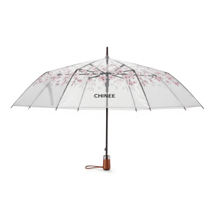 Customizable Floral Print Umbrella for Business and Retail Market
