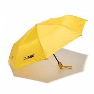 Customized Yellow Compact Umbrella for Retail and Promotional Industry