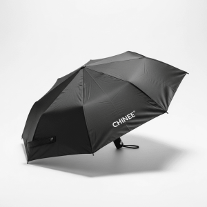 Customizable OEM/ODM Compact Black Umbrella for Commercial Use