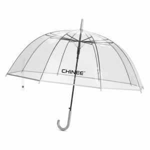 Customized Clear Umbrella for Retail and Promotional Use