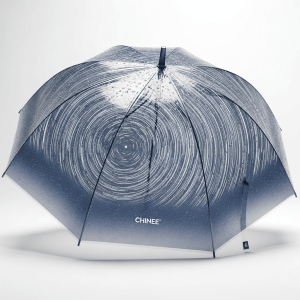 Customized Starry Sky Pattern Umbrella for Outdoor and Promotional Use