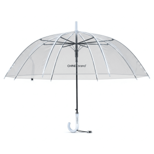 Customizable Clear Umbrella for Fashion and Promotional Use – OEM/ODM Industry Fit