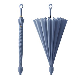 CHINEE 16 Rib Windproof Umbrella With Unique Loop Handle Stylish Customizable For Daily Use