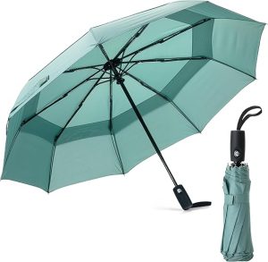 CHINEE Automatic 10 bone Umbrella Windproof Sunscreen Sunny and Rain Dual purpose Business Folding Smart Umbrella