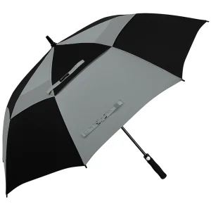 CHINEE Automatic Golf Umbrella Oversize Extra Large Double Canopy Vented Windproof Waterproof Stick Umbrella With Logo
