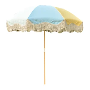 CHINEE Big Size Folding Sun Umbrella Outdoor Parasol Picnic Pool Sea Fringe Sun Outdoor Beach Patio Umbrella