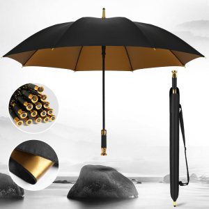 CHINEE Branded Golf Umbrella Custom Logo Promotional Professional Luxury Executive Corporate Business Sports Gift