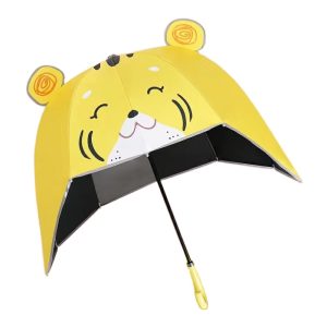 CHINEE Children’s Safety Reflective Strips Umbrella with Sun Protection