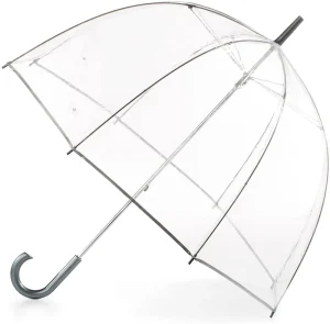 CHINEE Custom Clear Dome Parasol for Women 3 Folding LED Umbrella with High Wind Resistance Logo Printed Bubble Sombrilla