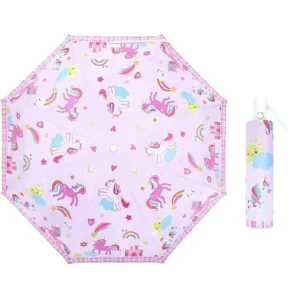 CHINEE Custom Pattern Kids Umbrella Safe Easy Grip Handle Waterproof Children Umbrella Bulk for Kindergarten and Promotional Gifts