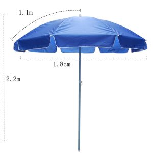 CHINEE Custom Printing Logo Sunshade Outdoor Beach Umbrella
