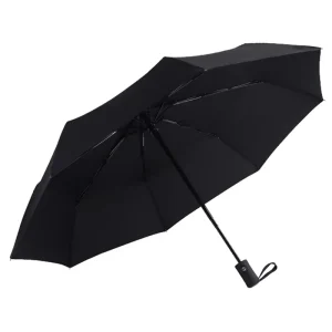 CHINEE Custom logo 21inch Silk Screen Portable Automatic Waterproof Pongee Fabric Three Folding Umbrella for Promotional Giftsa