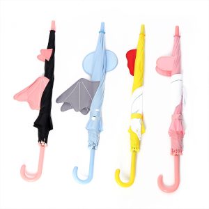 CHINEE Customized Children’s Princess Umbrella with Long Handle Small Baby Umbrella with Print Logo for Kindergarten and Home Use