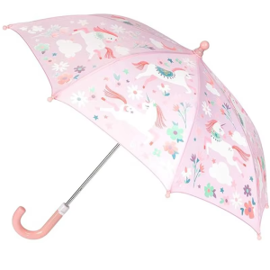 CHINEE Customized Cute Cartoon Pattern Kids Umbrella Safe Easy Grip Children Umbrella for Outdoor and School Activities