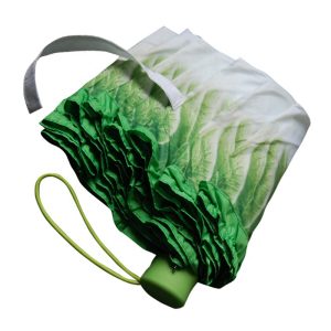 CHINEE Fantastic Drizzle Cabbage Vegetable Umbrella with Frills