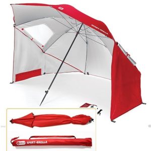 CHINEE Fantastic Umbrella Red Outdoor Shade House Tent Umbrella