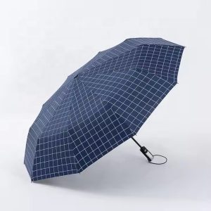 CHINEE Fully Automatic Three-Fold Rain and Sunshade Dual-Purpose Umbrella With Black Glue Customizable Creative Design