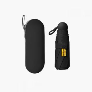 CHINEE High Quality Custom Logo Mini Pocket Manual Open Waterproof Casual Folding Design Minimalist Style Umbrella with Box Giveaways