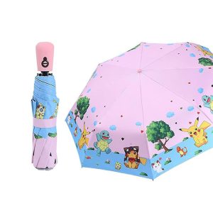 CHINEE High Quality Foldable Promotional Custom Printing Automatic Umbrella for Kids