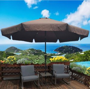 CHINEE High Quality Large Sun and Canopy Beach Umbrella Modern Design Shelter Tent for Outdoor Hotels and Parks