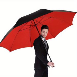 CHINEE Large Oversized Golf Umbrella Windproof Waterproof Double Canopy for Men Women Ideal for Golf Sports Business