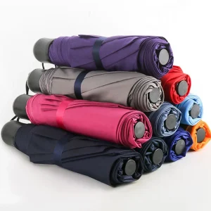 CHINEE Light Weight Automaticfolding Umbrella With Strong Windproof Frame Compact Umbrella