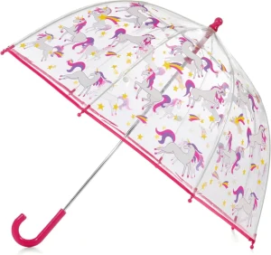 CHINEE Lovely Kids Umbrella Protection and Windproof Children Umbrella With Cute Patterns for Outdoor Play