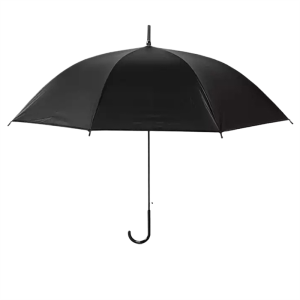 CHINEE Luxury 21 Inch 8 K Plastic Handle Umbrella Black Transparent PVC Dome Custom Printed Logo Promotions