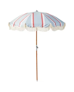 CHINEE Luxury Outdoor Customized Pattern Beach Umbrella with Tassel