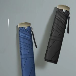 CHINEE Manual Open Compact Travel Lightweight UV Protective Sun Rain Waterproof Business Custom Folding Umbrella with logo Printing