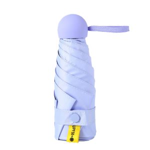 CHINEE Manufacture Outdoor 5 Folding Custom Uv Umbrella With Logo Printing Mini Small Light Weight
