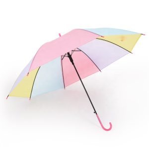 CHINEE Manufacturer Promotional Colorful Straight Mini EVA 8 Ribs Kids Transparent Umbrella