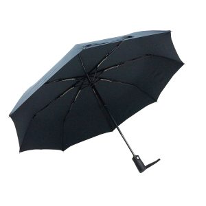 CHINEE Navy Blue Portable Automatic Open and Close Wind Proof Three Fold Umbrella
