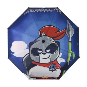 CHINEE New Design Windproof Umbrella Automatic Customized Full Digital Printing 3 Folding Umbrella