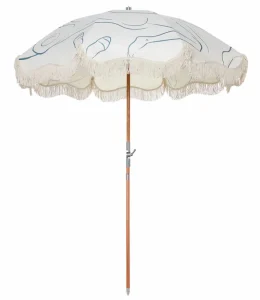 CHINEE Outdoor UV Protection Beach Umbrella With Stainless Steel Umbrella Stand