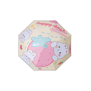 CHINEE Personalized Cute Design Kids Umbrella Easy Carry Safe Children Umbrella Custom Printed for School and Events
