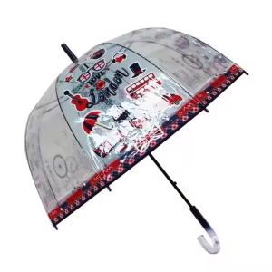 CHINEE Personalized Safe Cartoon Kids Umbrella Windproof UV Protection Children Umbrella for School and Business Promotion