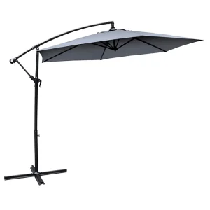 CHINEE Premium Aluminum Parasol Waterproof Windproof Outdoor Sun Shade for Patio Garden Beach for Hotels with Aluminum Pole