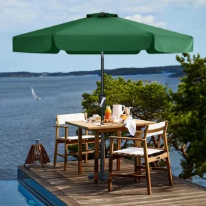 CHINEE Premium Custom Modern Design Lace Sunshade Umbrellas for Garden Terrace Beach & Hotel Gym & Outdoor Use Iron Pole