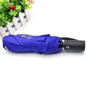 CHINEE Private Branded 190T Pongee Fabric Automatic Compact Windproof Umbrella Waterproof Folding with Water Repellent Coating