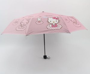 CHINEE Rainproof Custom Logo Ad 8k Manual Folding Umbrella Lightweight Umbrella for Logo Ad Business Gift Rain Sun Protection