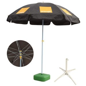CHINEE Supplier Promotional Beach Umbrellas Accessories Waterproof Patio Umbrellas Beach Sun Shelter Coffee Table Umbrella