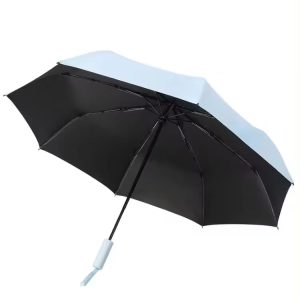 CHINEE Umbrella Custom Solid Color UV Protection Fully Automatic Anti Rebound Safety Umbrella Parasol