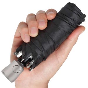 CHINEE World’s Smallest Automatic Umbrella 5 Fold Automatic Umbrella Mini Pocket Umbrella Capsule Sombrilla