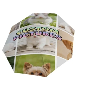 1 Piece No MOQ Custom Rabbit Cat Dog Folding Umbrella Design Your Own Pet Gift Single Order ombrello personalizzato
