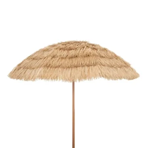 1.8m 2m 2.4m Outdoor Beach Straw Umbrella Homestay Garden Leisure Parasol